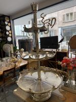 Etagere, 3-stöckig, Silberlook - Perfekt für den Sommer!