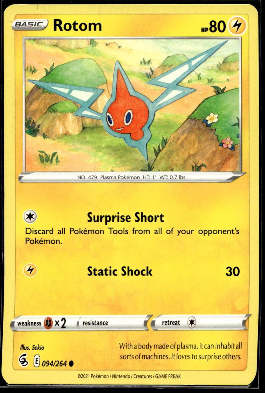 Pokémon Cartes à collectionner: Rotom (FST EN 094/264) – D'occasion à Affoltern am Albis par Chiesa_5
