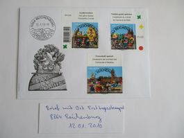 Sonderbrief mit Ort Ersttagsstempel 8864 Reichenburg