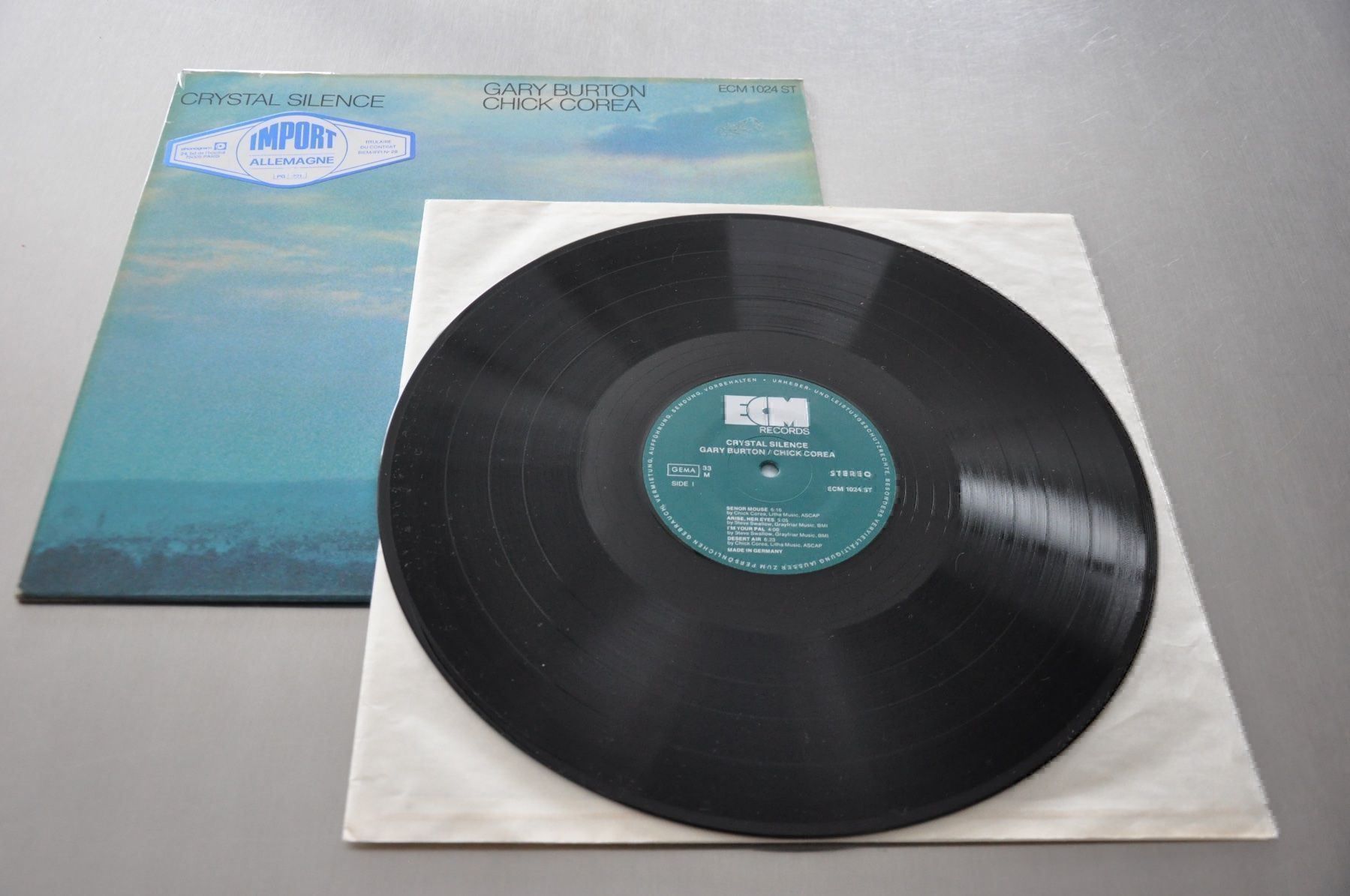 Dischi in vinile: ECM 1024 - GARY BURTON - CHICK COREA – Usato da Sion venduto da jaipur1401 2