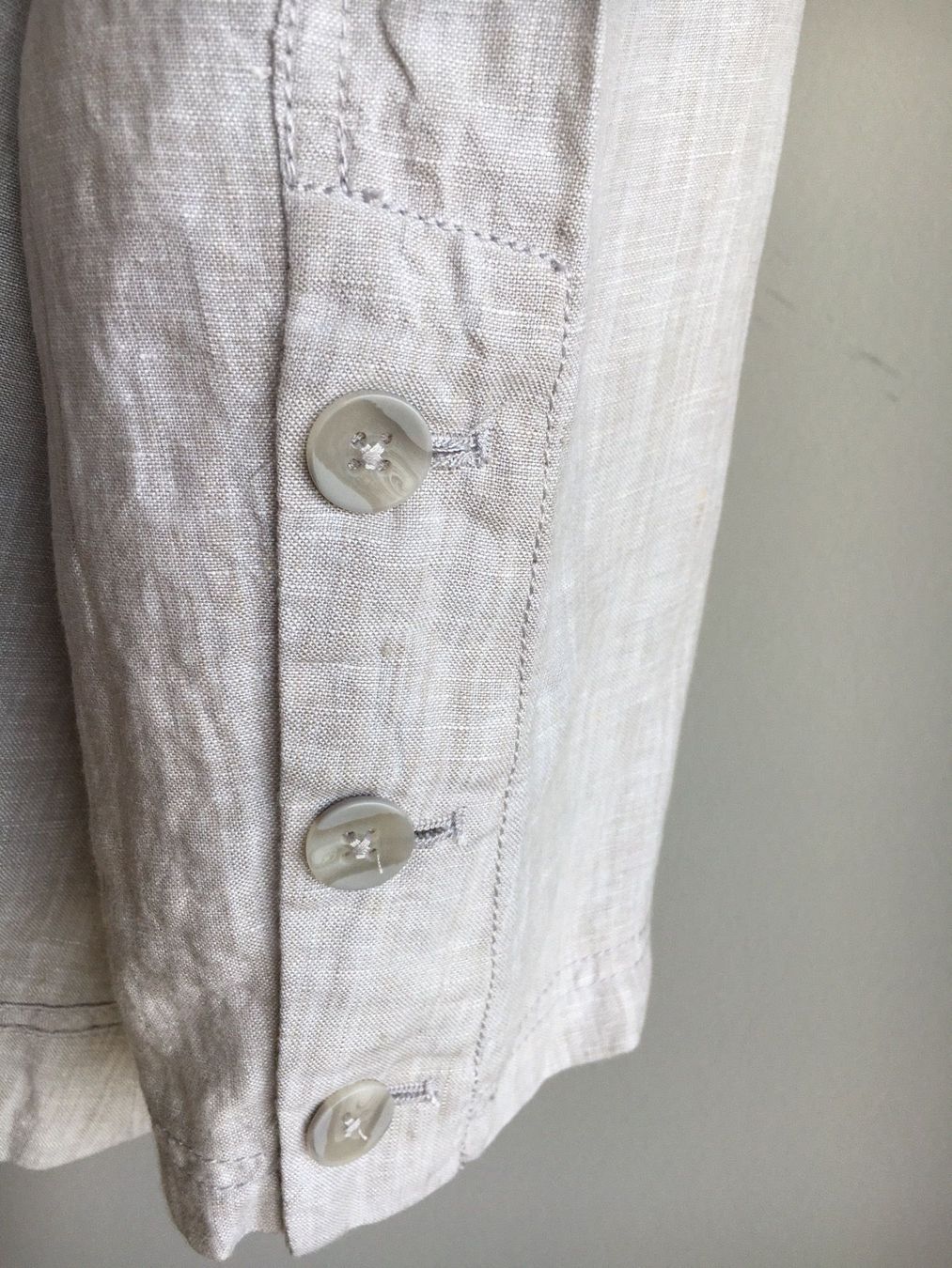 Completi & Tailleur: Olsen - Leinen Blazer / Jacke, grau, 42 – Nuovo (secondo la descrizione) da Luzern venduto da Jiggy_8898 5