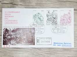 CL05 Enveloppe + Timbre Poste Vaticane 1982