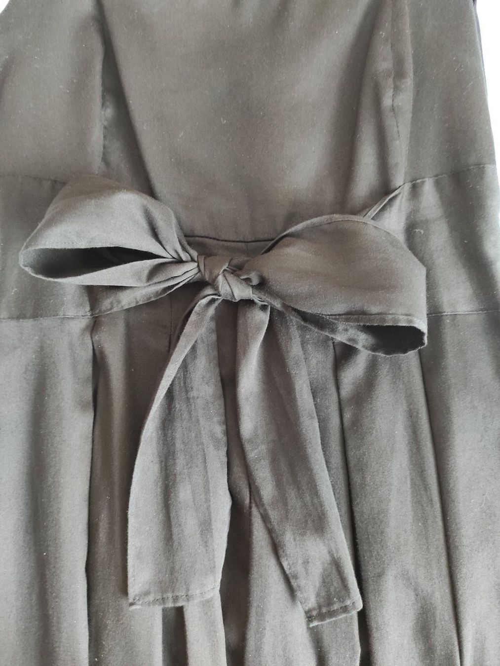 Vestiti: Schwarzes Baumwolle Kleid mit Lasche. – Usato da Zürich venduto da ele_h5rz 1