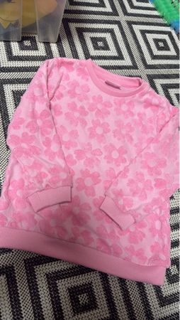 Süsser Mädchen Pullover mit Blumenmuster, Grösse 98
