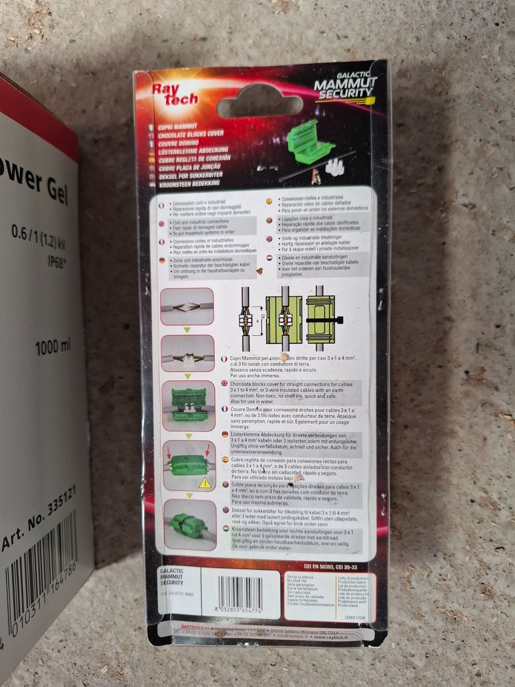 Füllmaterial: Cellpack 2 Komponenten-Gel 1000ml IP68 – Neu und originalverpackt aus Steg im Tösstal von LARO14 4