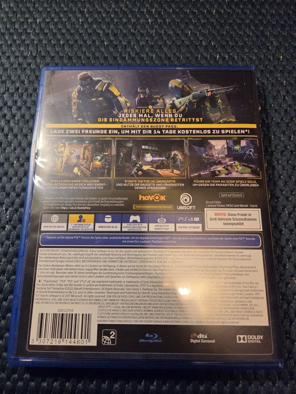 Sony Giochi: Playstation 4 Tom Clacy's Rainbow Six Extraction – Nuovo (secondo la descrizione) da Gossau SG venduto da jol_d66x 1
