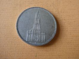 Dt. Reich 1935 D, 5 Reichsmark, Silber 13.90 g