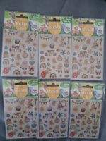 Autocollants de Pâques Heitmann, 6 feuilles neuves!