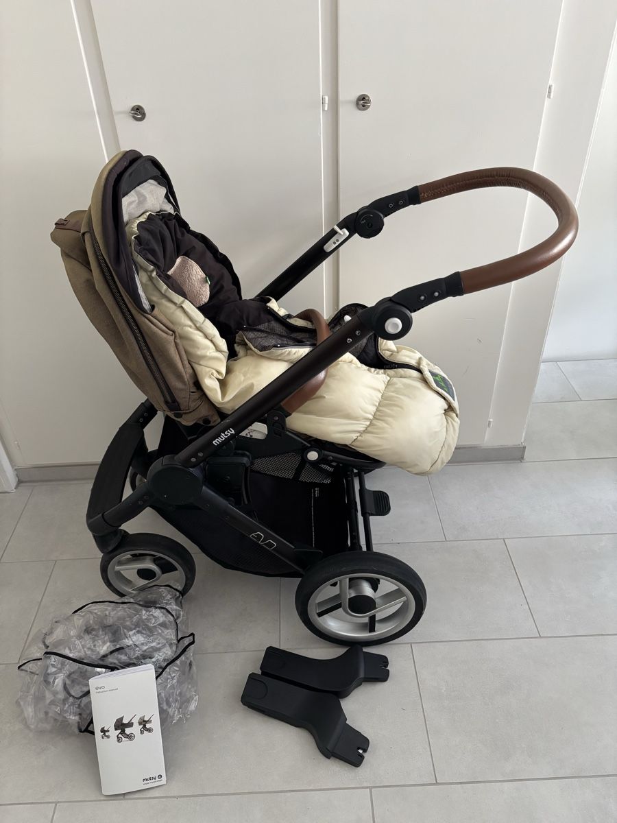 Mutsy Carrozzine: Mutsy Evo Kinderwagen braun, sehr guter Zustand – Usato da Urdorf venduto da rosenkohl01 3