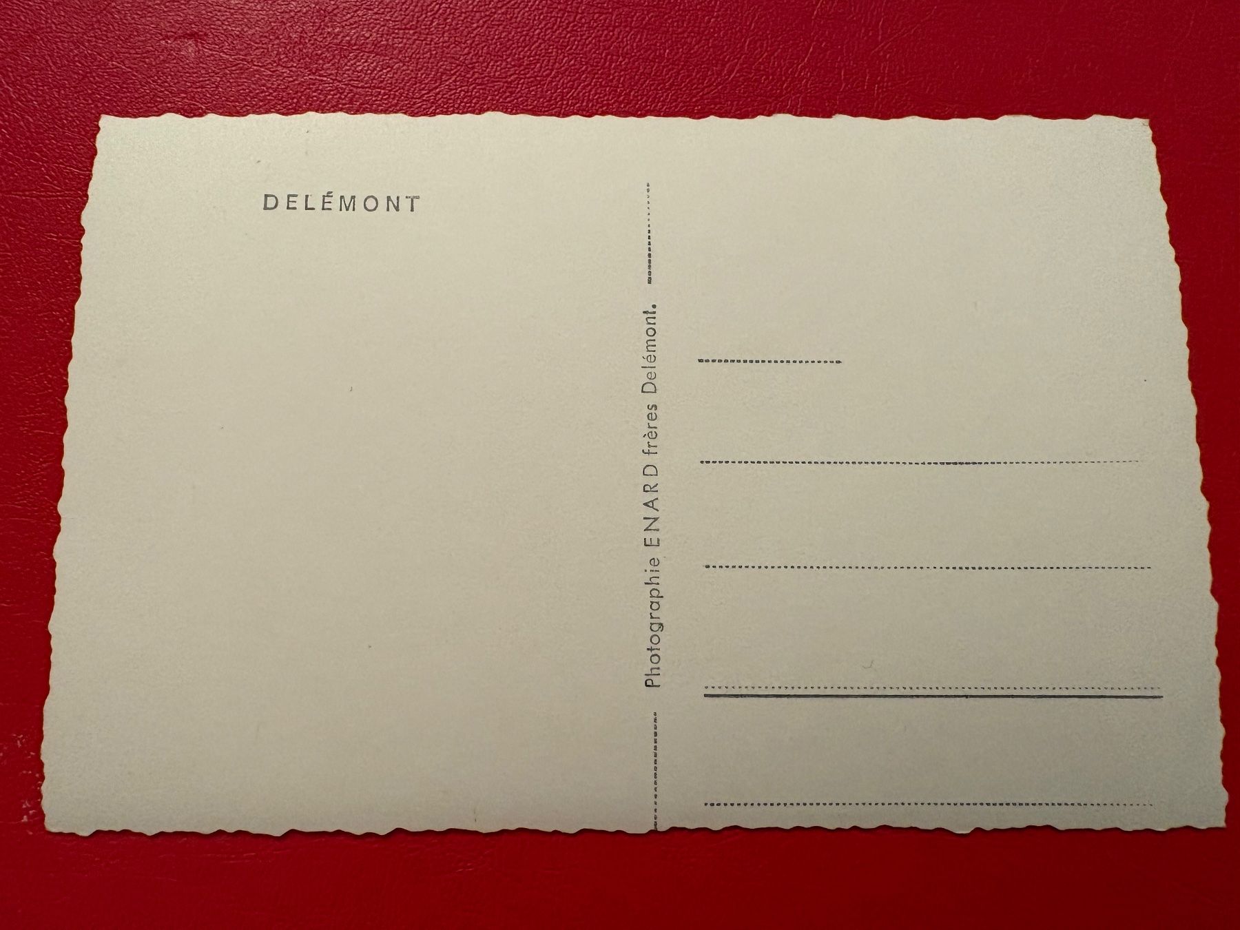 Cartoline postali: Delémont // Temple et Mont-Croix – Usato da St-Légier-Chiésaz venduto da Theo006 1