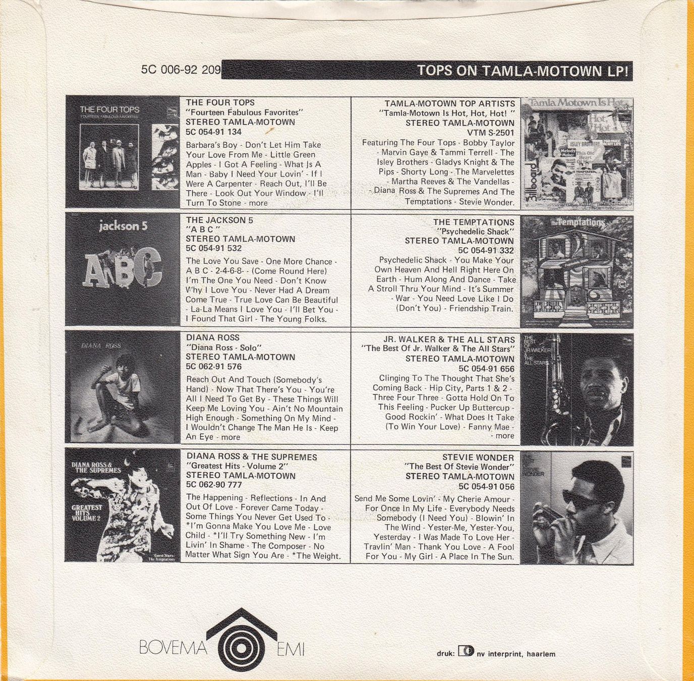 Dischi in vinile: Jackson 5 Vinyl Single von 1971 – Usato da Volketswil venduto da Abcrecords 1