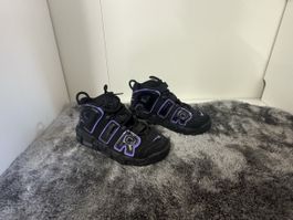 Nike Air More Uptempo schwarz lila Grösse 36 gebraucht