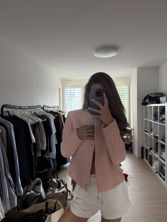 Sandro light pink Jacket size XS-S