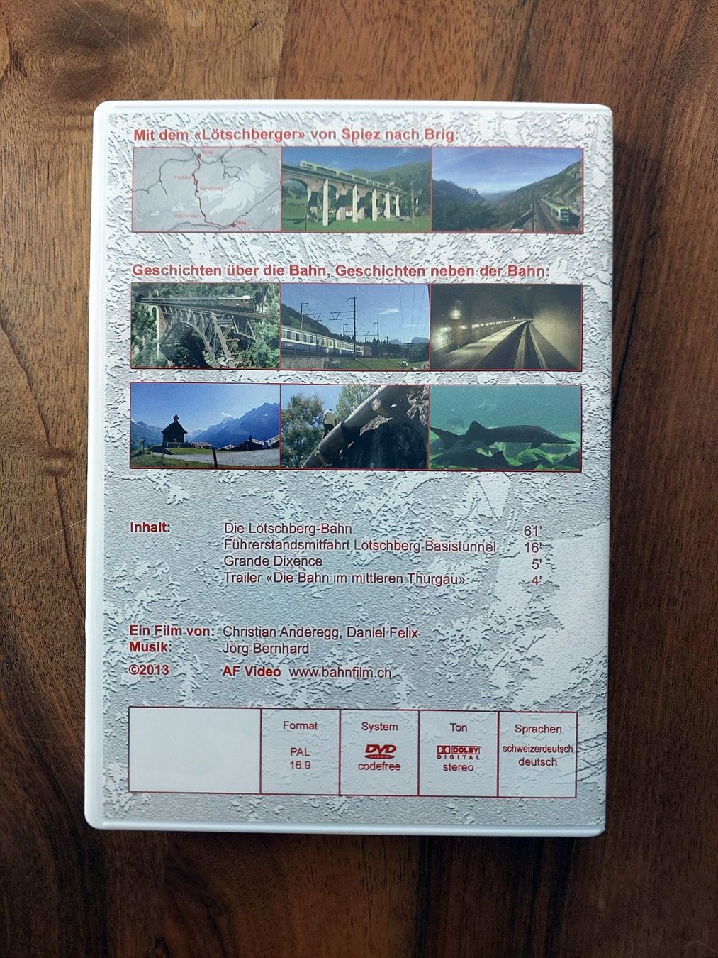 Tutti i DVDs: Die Lötschberg-Bahn - DVD – Usato da Schönenwerd venduto da Steidi 2