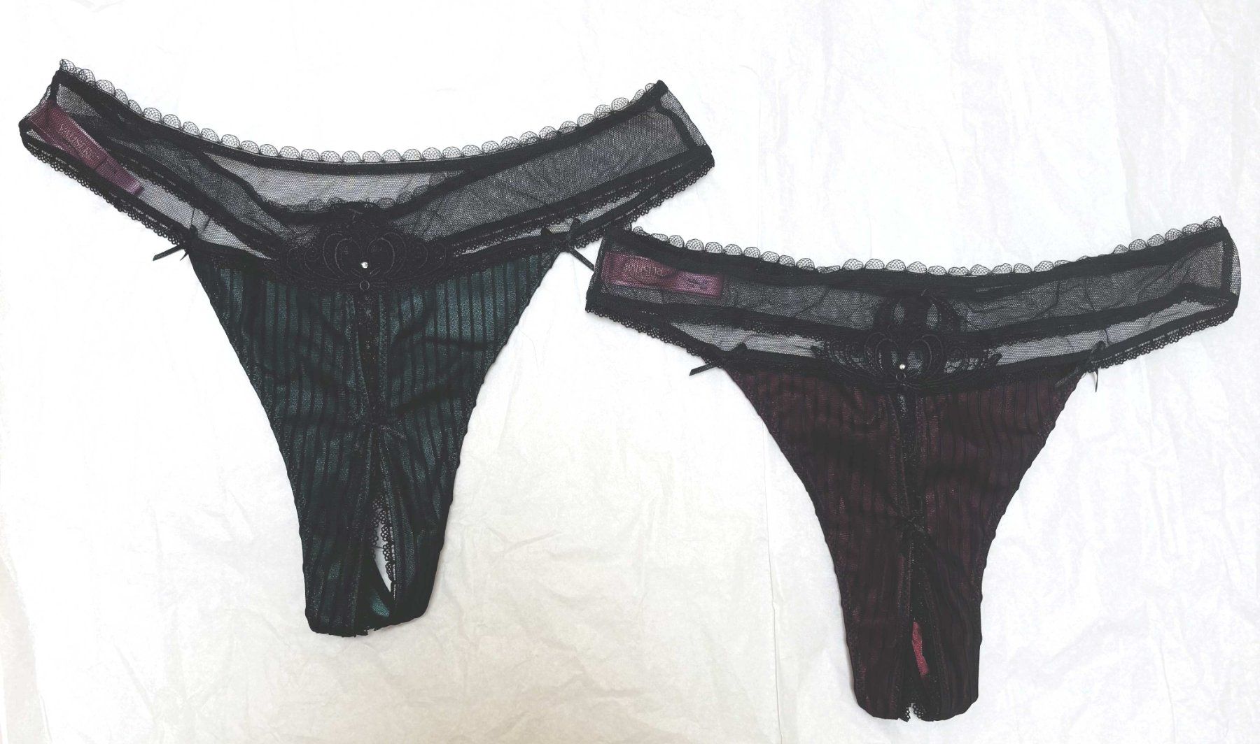 Altra biancheria intima: Valisere - 2x Neue Nuit Burlesque Strings - Grösse 40/42 – Nuovo (secondo la descrizione) da Zofingen venduto da Justizia_01