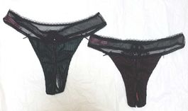 Valisere - 2x Neue Nuit Burlesque Strings - Grösse 40/42