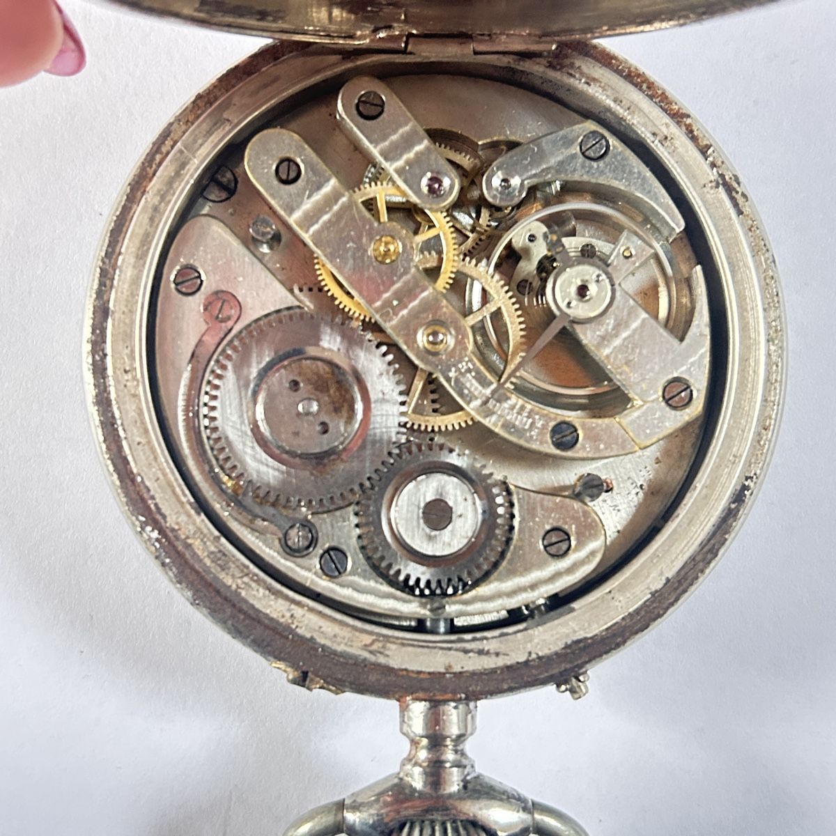 Orologi: Grosse Taschenuhr REGULATOR – Usato da Basel venduto da bellespirit 5