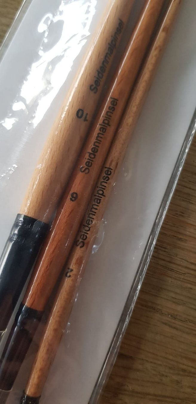 Pennelli: 3 Seidenmalpinsel SET NEU OVP – Nuovo e nell'imballaggio originale da Walterswil SO venduto da Jerry_maus 1
