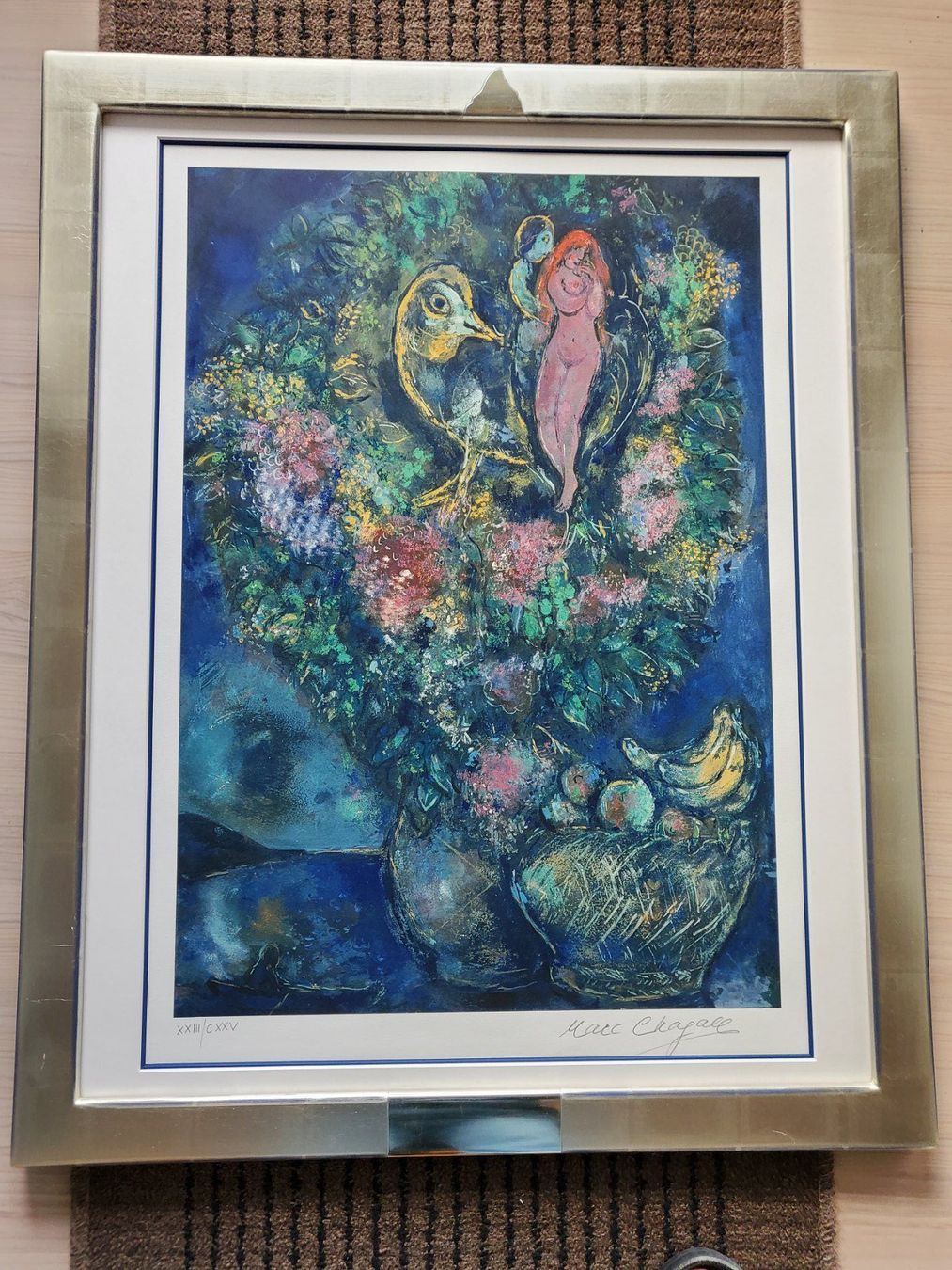 Grafica & Litografie: Marc Chagall, Granolitho, handsig., num., gerahmt – Usato da Füllinsdorf venduto da havi4