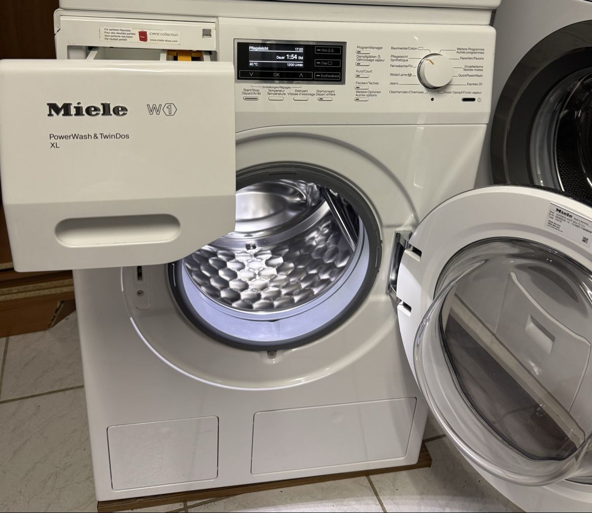 Miele Waschmaschinen: Miele Waschturm 9Kg A+++ – Neu (gemäss Beschreibung) aus Kilchberg ZH von Rei_9 4