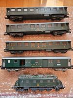 Fleischmann DC HO SBB Schnellzug aus den 60 igern mit Ae 3/6