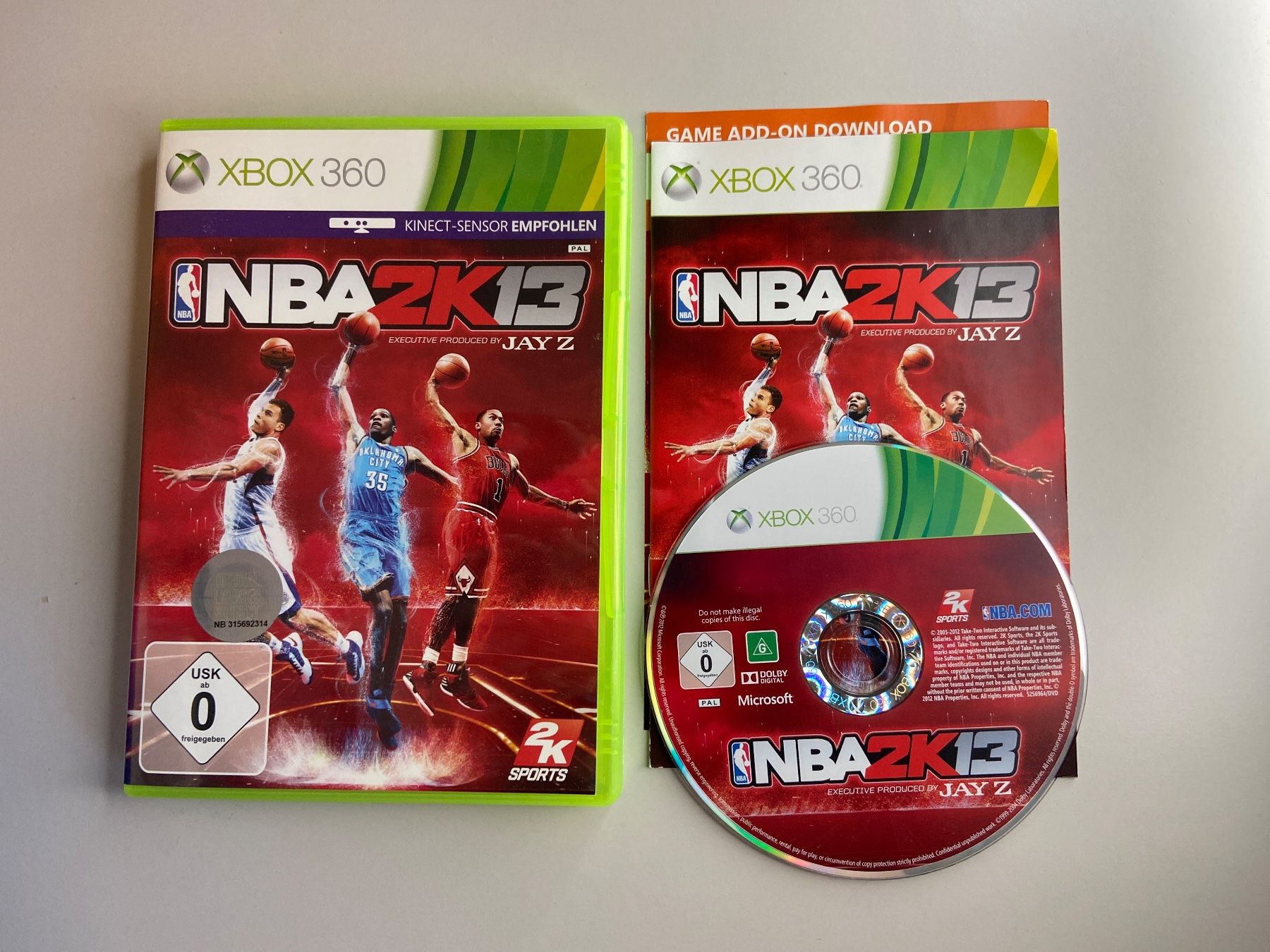 Microsoft Spiele: NBA2K13 - Xbox 360 – Gebraucht aus St.gallen von taduz