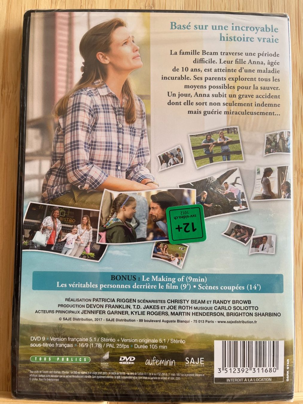 Tutti i DVDs: Les Miracles du ciel (2016, DVD, drame historique) – Nuovo e nell'imballaggio originale da Vevey venduto da zecollector 2