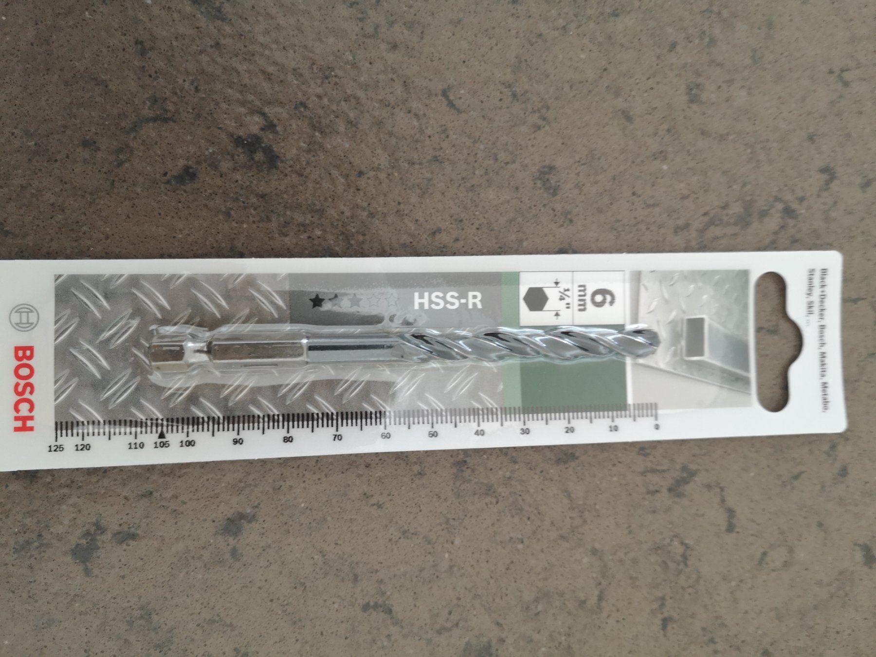 Bosch Tutti gli attrezzi: Bohrer 6mm für Bit-Einsatz – Nuovo e nell'imballaggio originale da Lostorf venduto da rubileo 2