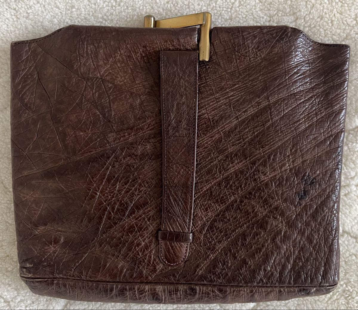 Borse da donna: Vintage Handtasche aus echtem Leder – Usato da Uster venduto da Family_Boutique 1