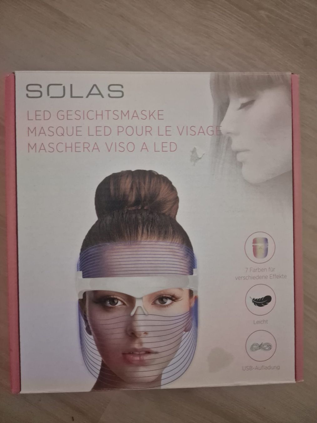 Gesichts- und Gehörschutz: SOLAS LED Face Mask – Gebraucht aus Seftigen von G00 1