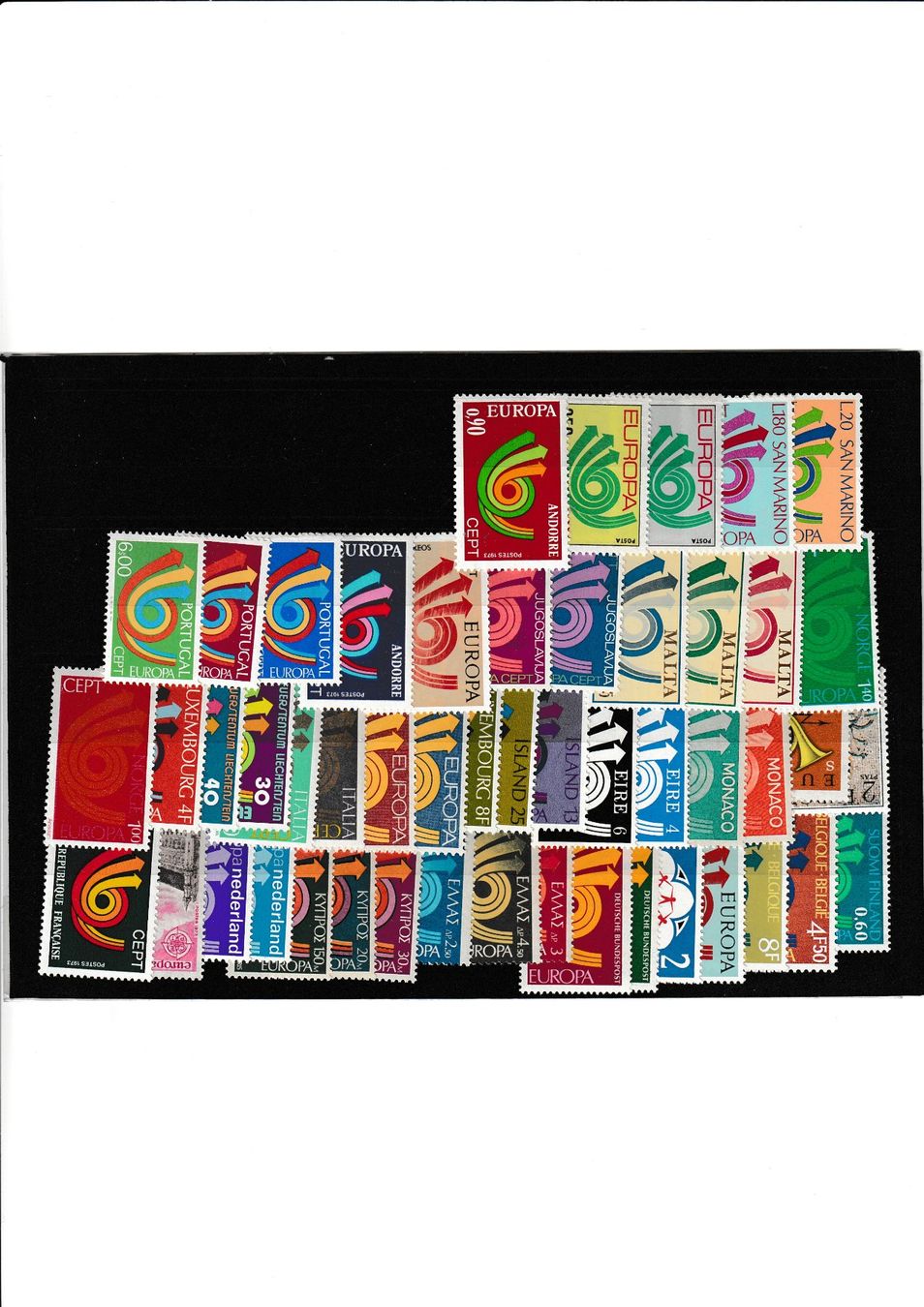 Tutti i francobolli: Europa Cept 1973 komplett postfrisch ** – Nuovo (secondo la descrizione) da St Gallen venduto da Stampsalshobby