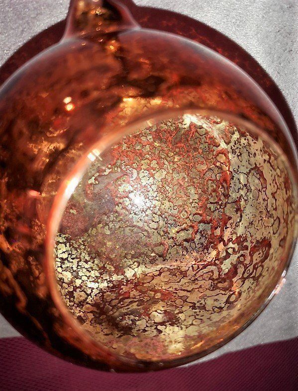 Alle Dekorationen: Weihnachtskugel rot Mundgeblasen – Neu (gemäss Beschreibung) aus Lutzenberg von Pinschi01 2
