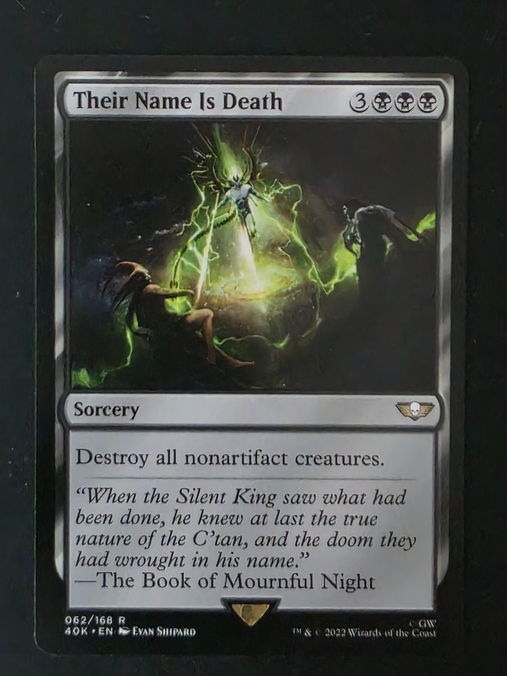 Magic The Gathering Carte collezionabili: Their Name Is Death -  MTG – Usato da Zürich venduto da Semagets