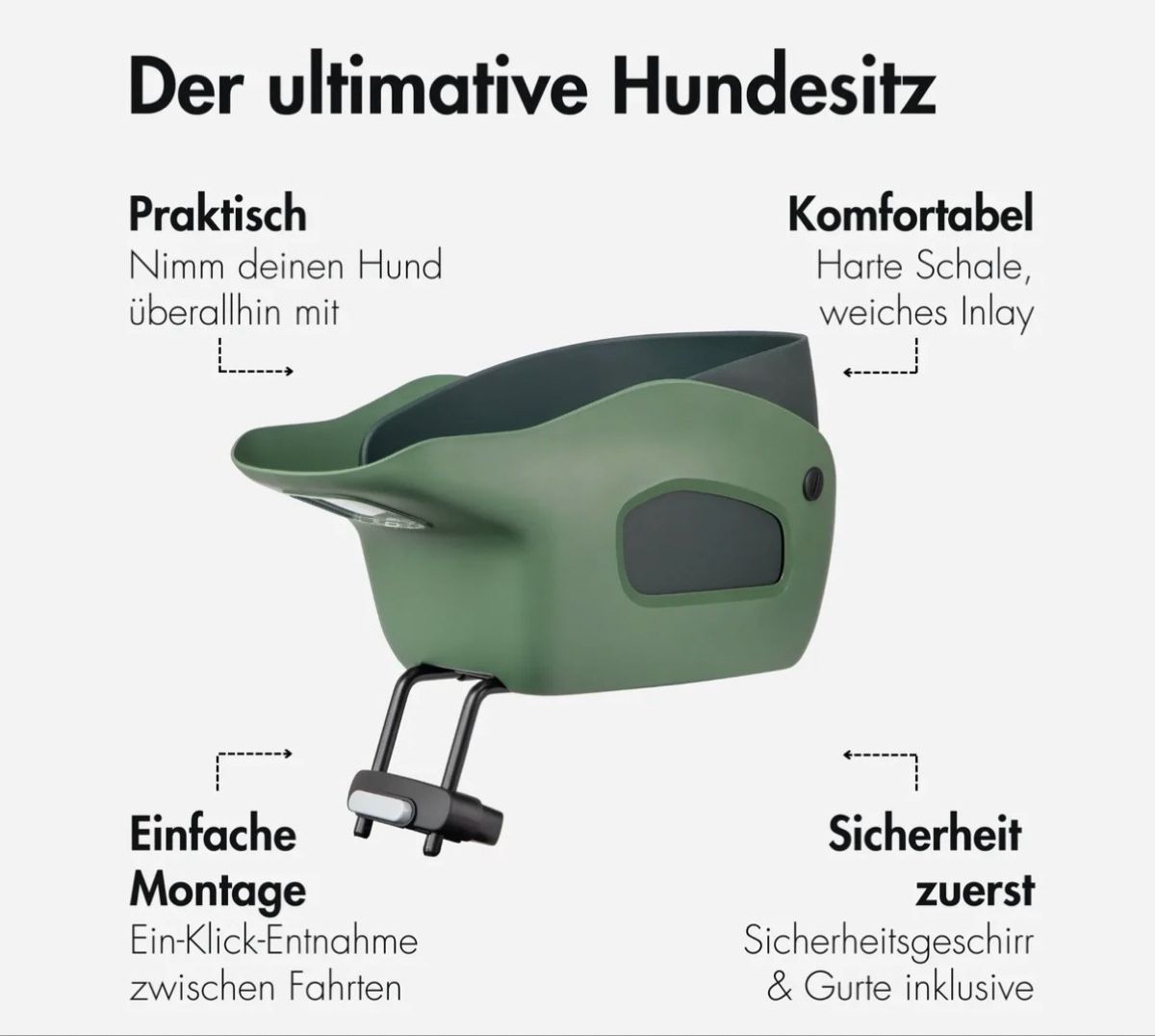 Cucce & Letti: Hundesitz KVISP - Forest green – Nuovo (secondo la descrizione) da Zürich venduto da Eva_Z 1