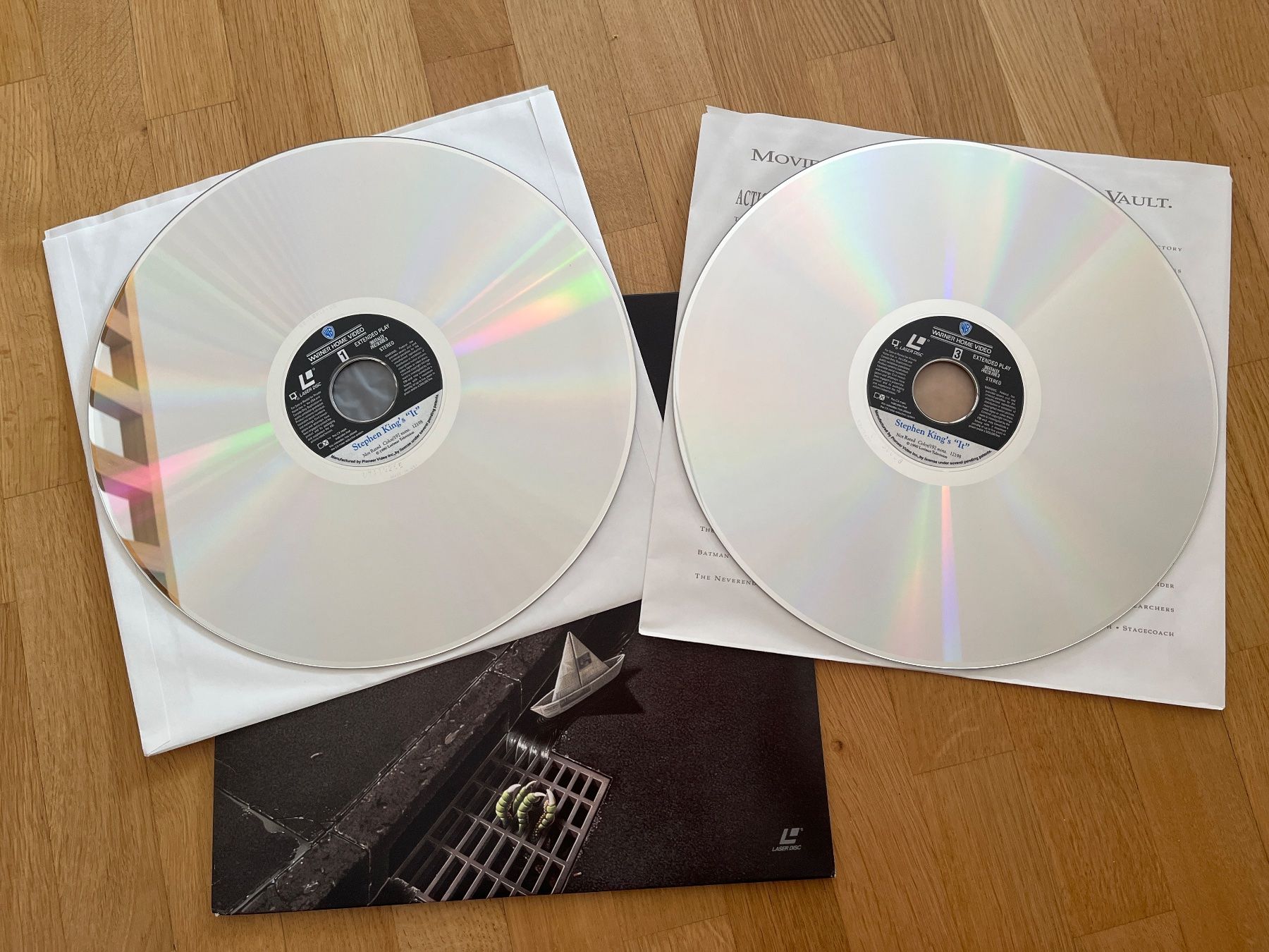 Tutti i DVDs: "Stephen King's IT" Laserdisc Horror "Es" – Usato da Bigorio venduto da catone82 2