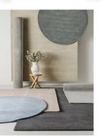 NEST Wollteppich Bent Cream NEU 140 x 70 cm rechteckig