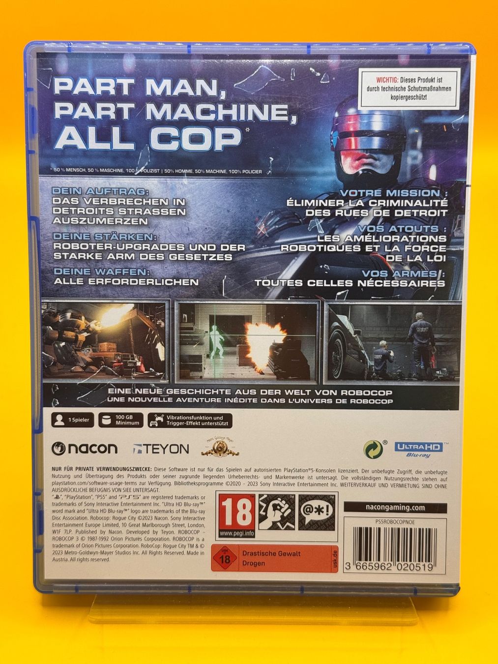 Sony Giochi: RoboCop: Rogue City PS5 – Usato da Oberwil b. Zug venduto da silver2024 1