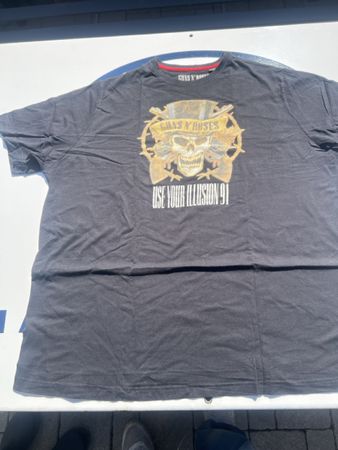 Guns N' Roses T-Shirt, US Tour 1991, Grösse 5XL, Rarität!