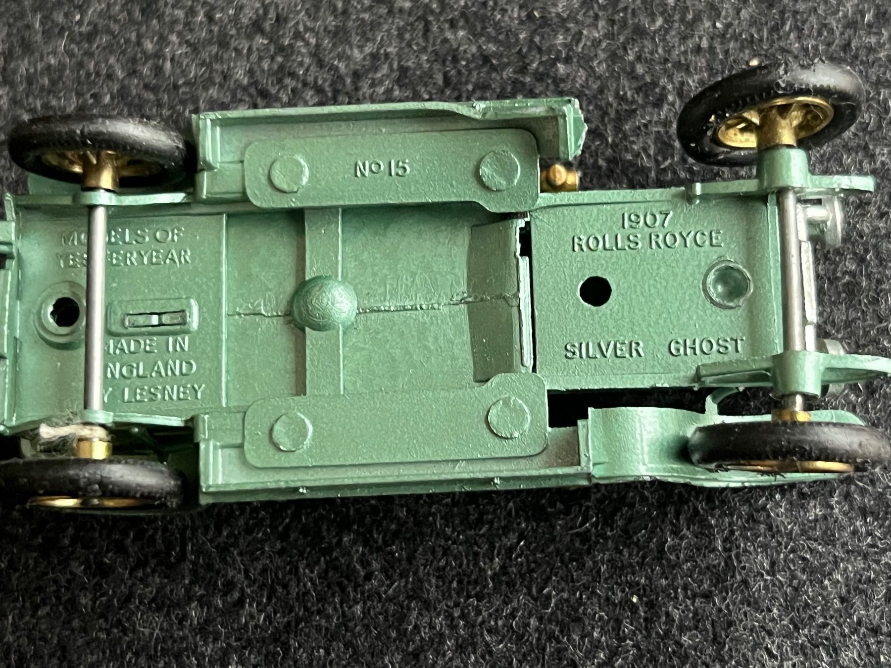 Rolls Royce Modellini d'auto: Rolls Royce 1907 Modellauto ca. 10cm lang – Difettoso da Fehraltorf venduto da habibi2008 5