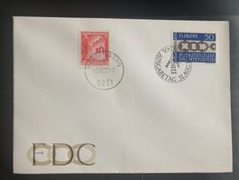 Liechtenstein 1965 FDC Europa CEPT / Österreich 1983 40g