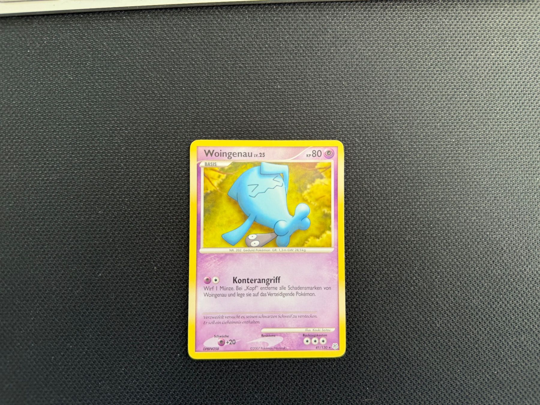 Pokémon Sammelbilder & Trading cards: Woingenau 41/130 – Gebraucht aus Zürich von mountainwizard00
