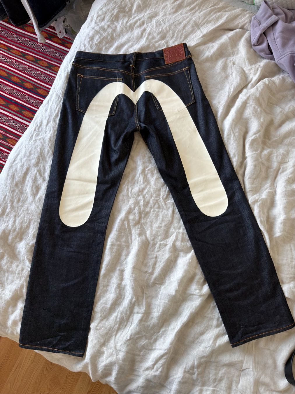 Evisu Jeans: EVISU - Daicock Print Baggy Jeans #2000 – Usato da Horgen venduto da elo_p69z 2