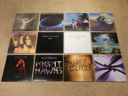 12x Vinyl: Emerson Lake & Palmer, Illusion, The Nice