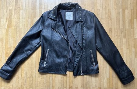 Jacke für Mädchen Grösse 170 (Lederimitat)