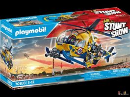 Playmobil Air Stuntshow 70833 Filmcrew Helikopter