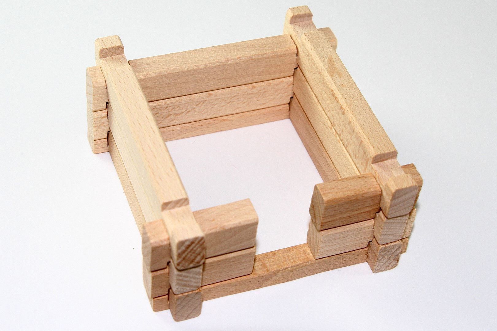 Kit di costruzioni: Holzbaukasten Schafstall mit 29 Teilen – Nuovo e nell'imballaggio originale da Biel/Bienne venduto da Spiel-Markt 2