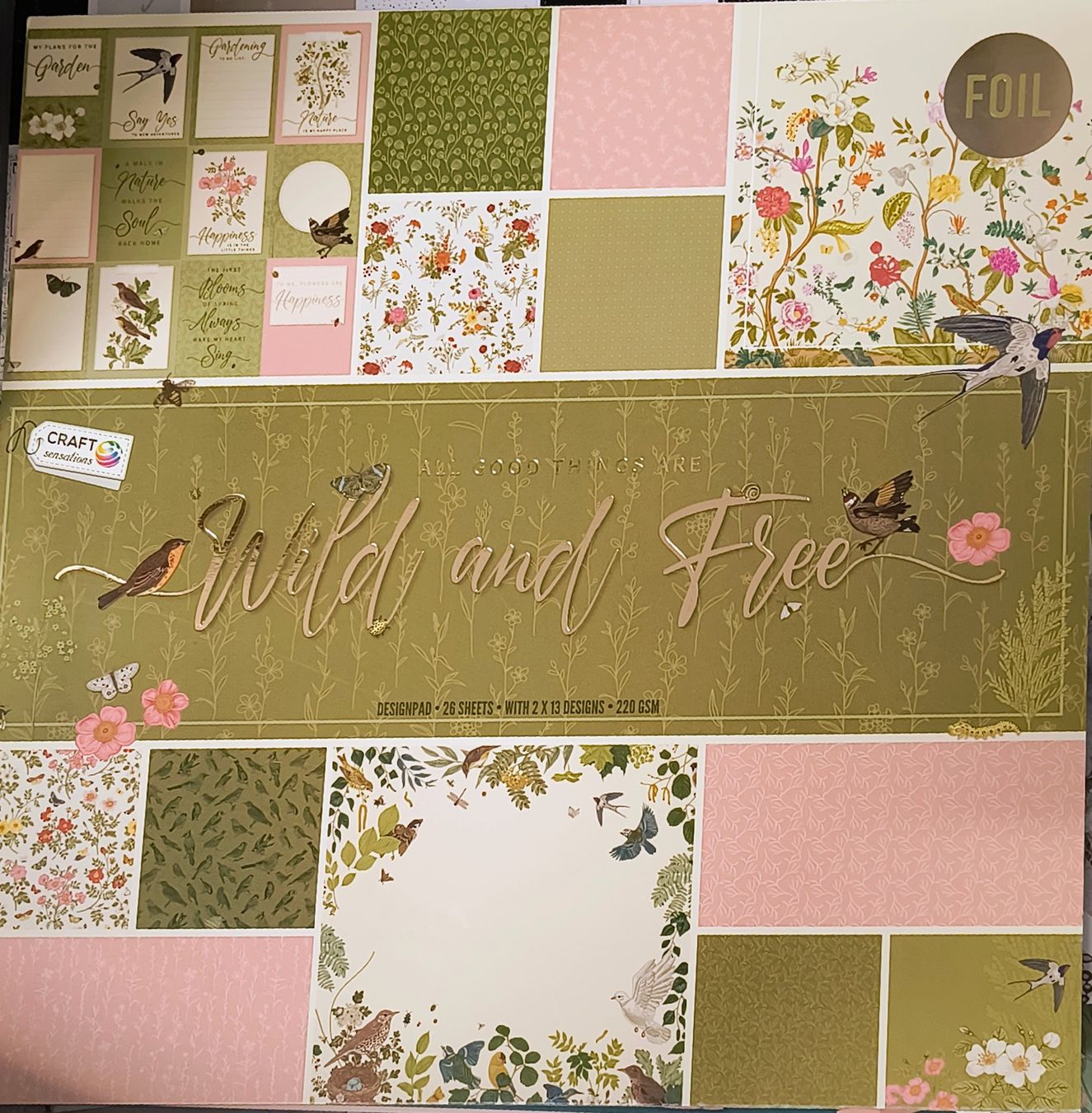 Carta: Bastelpapier Designpapier Scrapbooking Papier diverse Sets – Nuovo (secondo la descrizione) da Würenlingen venduto da Striga