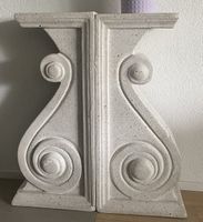Dekosäule mit Glitzer