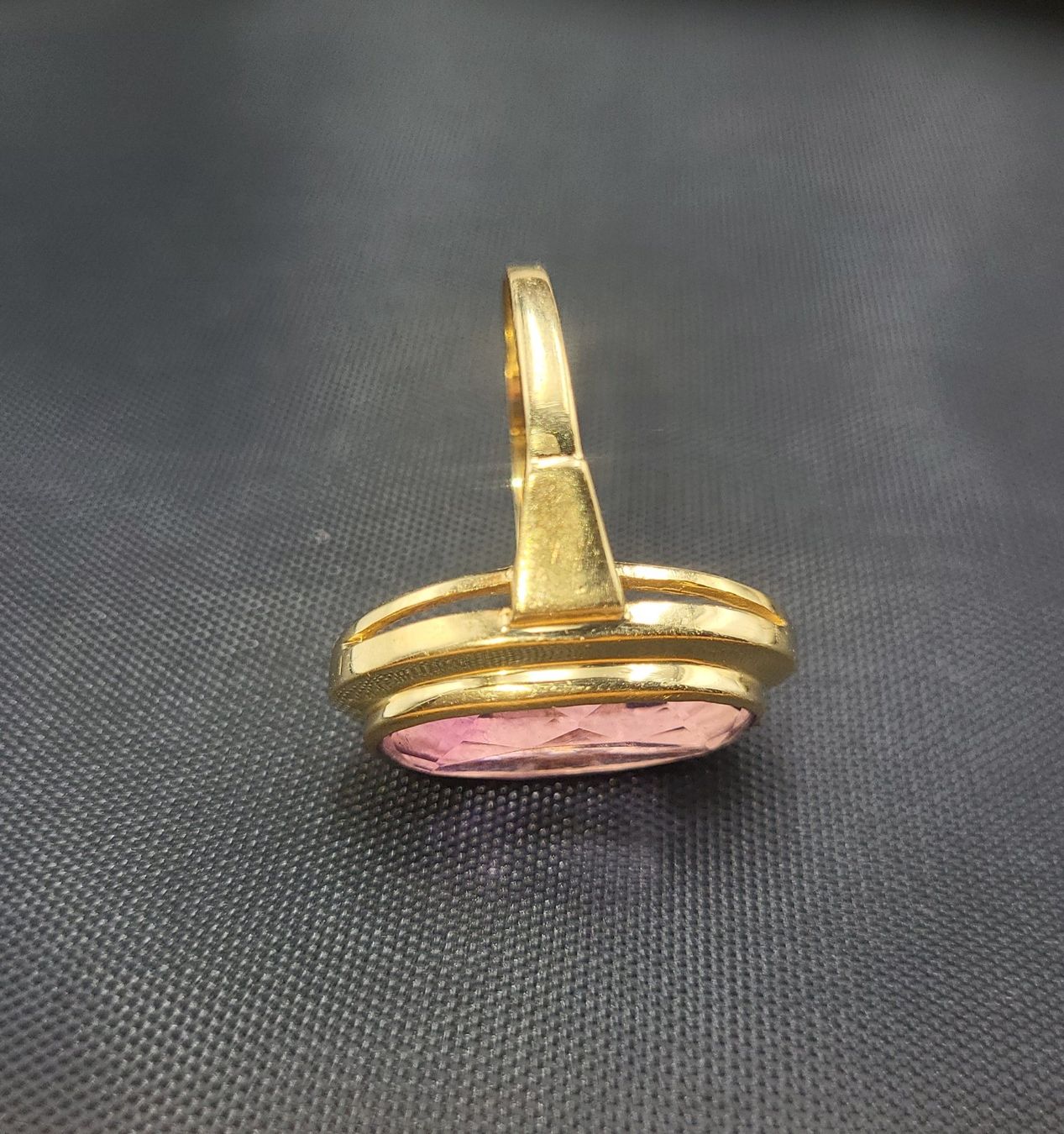 Anelli: 18 Karat 750 Gold Ring Mit Amethyst – Usato da Wald ZH venduto da Dasilver 1