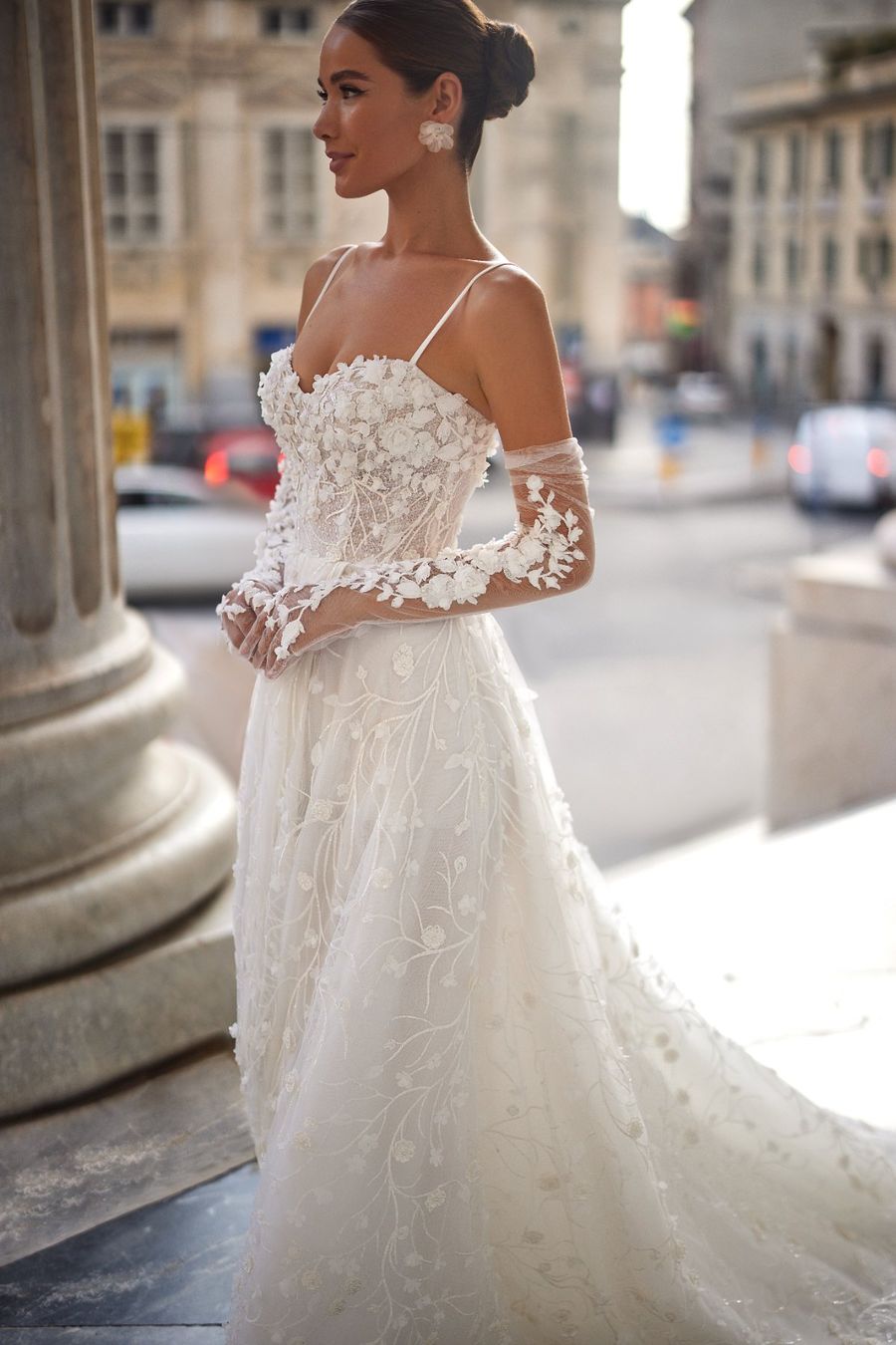 Vestiti: Secondhand Brautkleid Katy Corso "Cherry", Grösse 36-38 – Usato da Brunnen venduto da Herzig-Brautmode 2